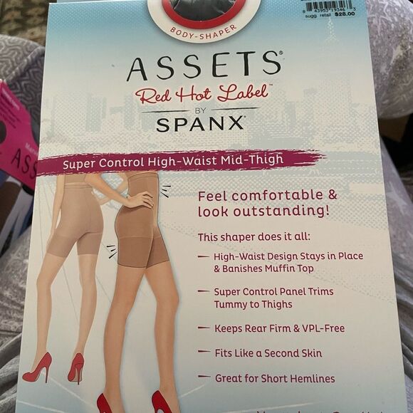 2 Pair SPANX High-Waist Shaper in Nude - Picture 1 of 3